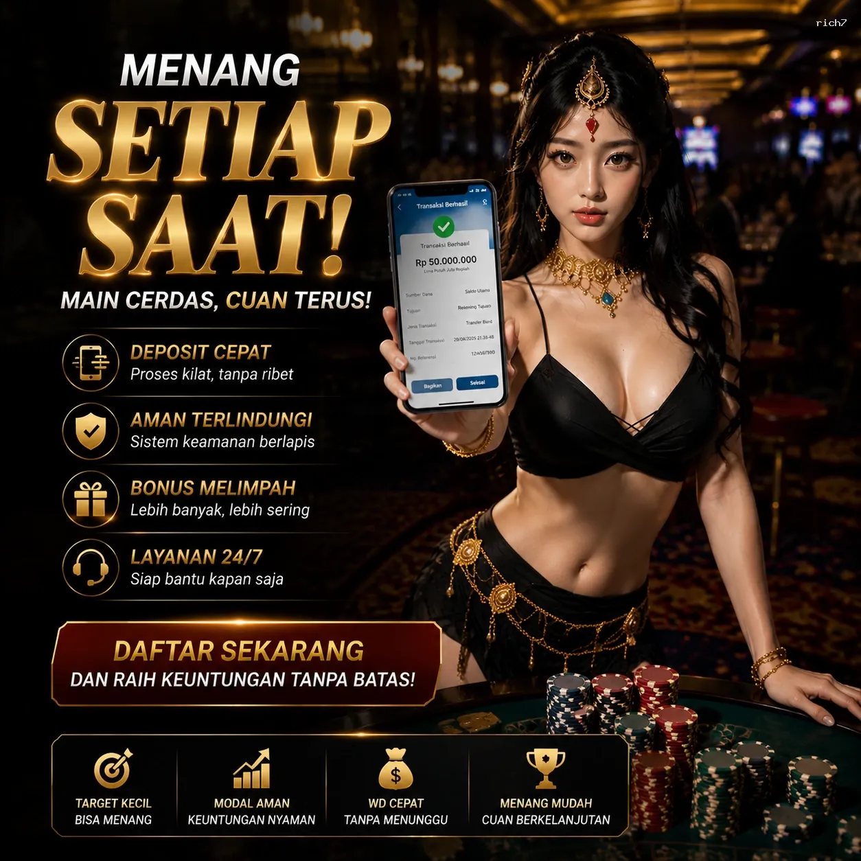 Pemula di rich7 Temukan Game Terbaik untuk Dilihat